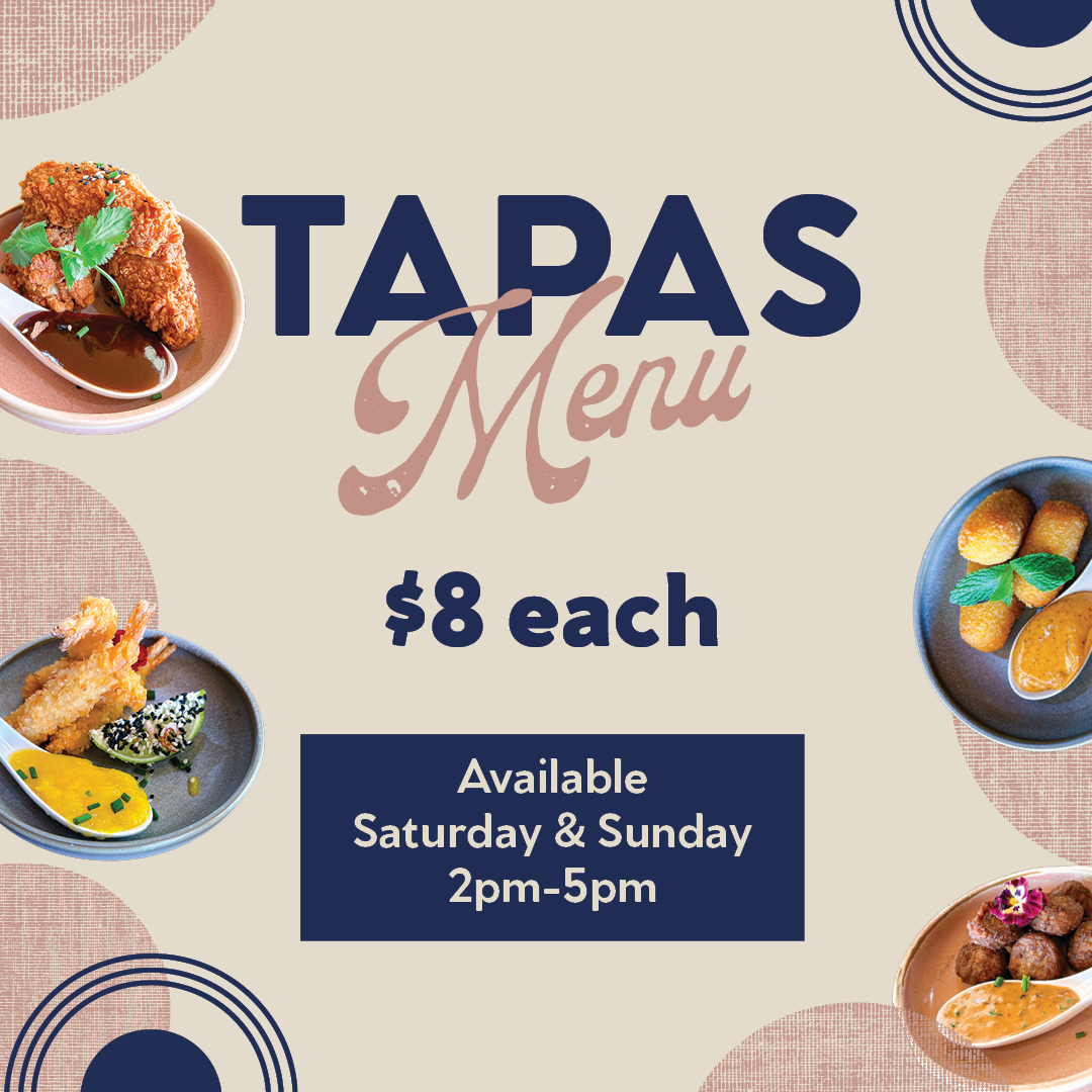$8 Tapas - Paradise Point Bowls Club